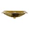 Nantucket Sinks 19.8 Inch 12.8 Inch Hand Hammered Brass Rectangle Undermount Bathroom Sink with Overflow TRB-OF - alternate 4